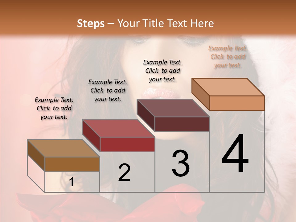 Hood Woman Girl PowerPoint Template