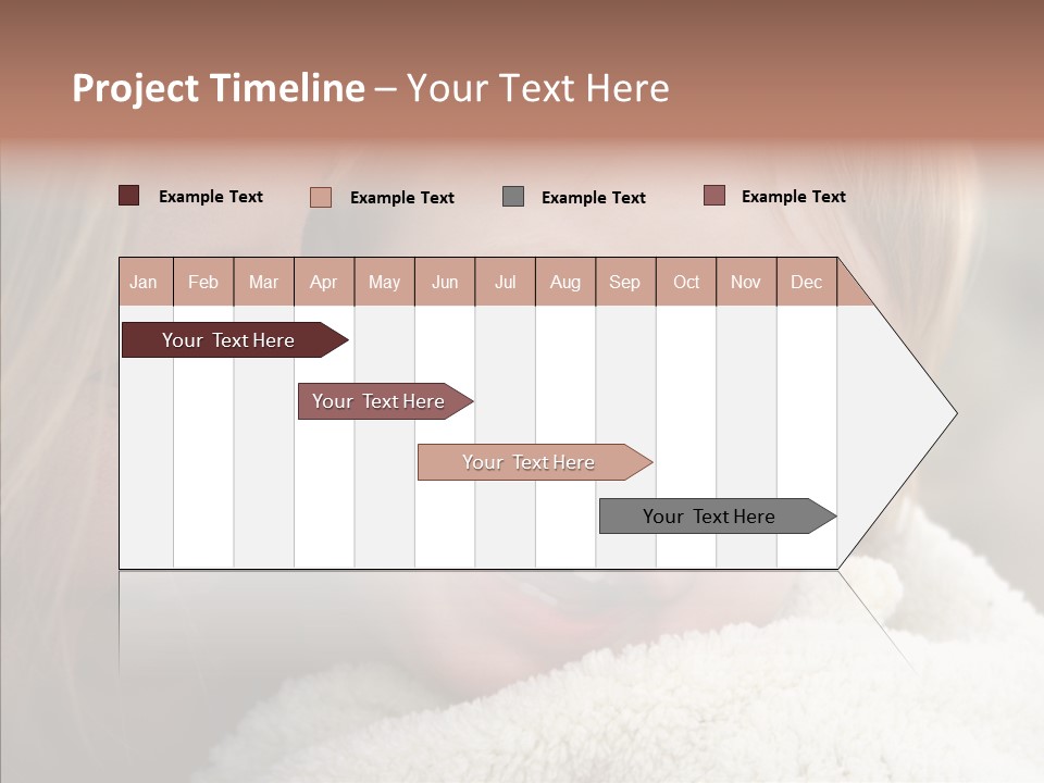 Company Figure Li Ten PowerPoint Template