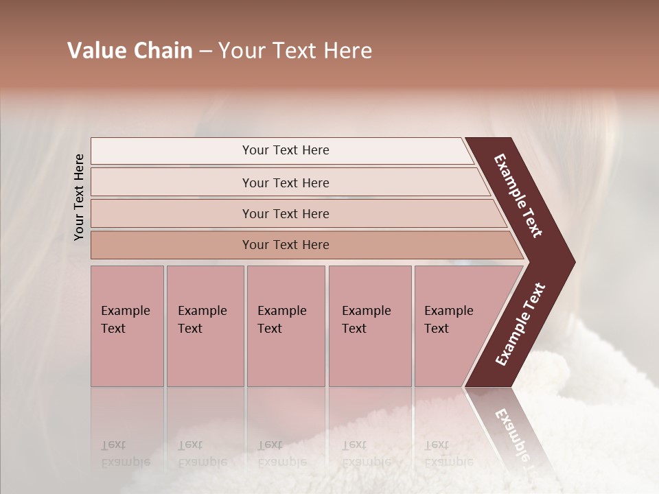 Company Figure Li Ten PowerPoint Template