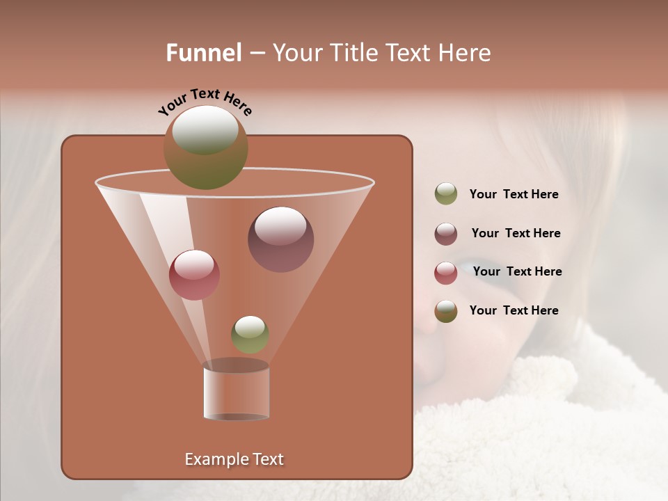 Company Figure Li Ten PowerPoint Template