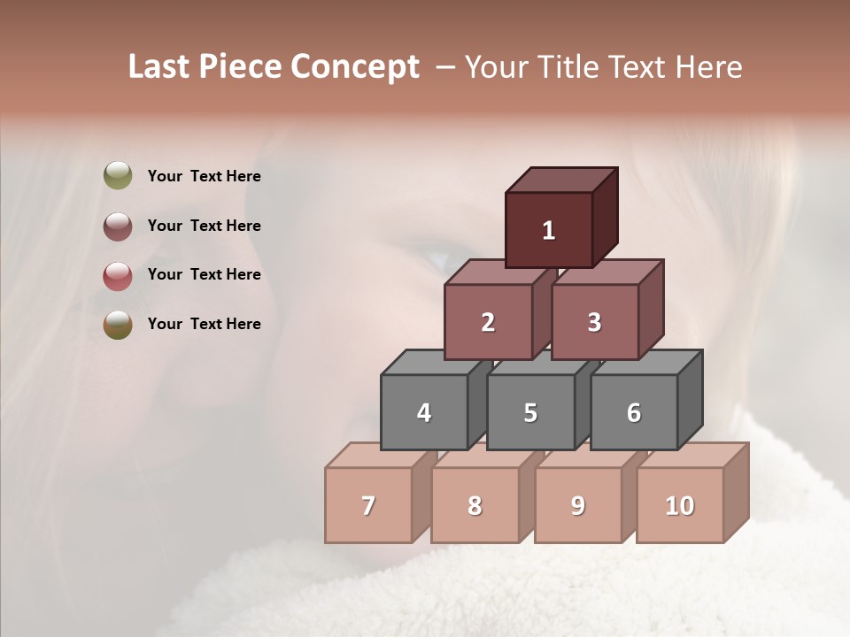 Company Figure Li Ten PowerPoint Template