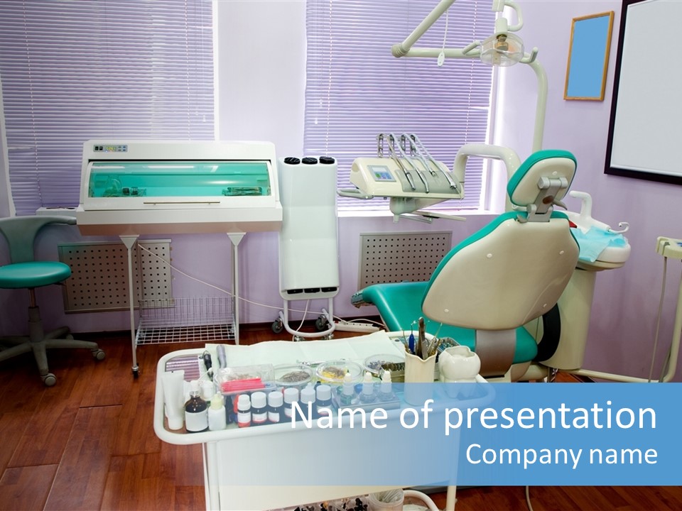 Hospital Healthcare Office PowerPoint Template