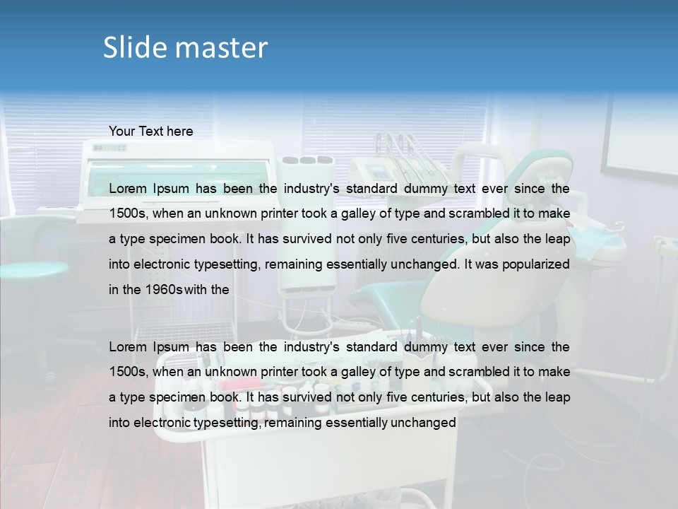 Hospital Healthcare Office PowerPoint Template