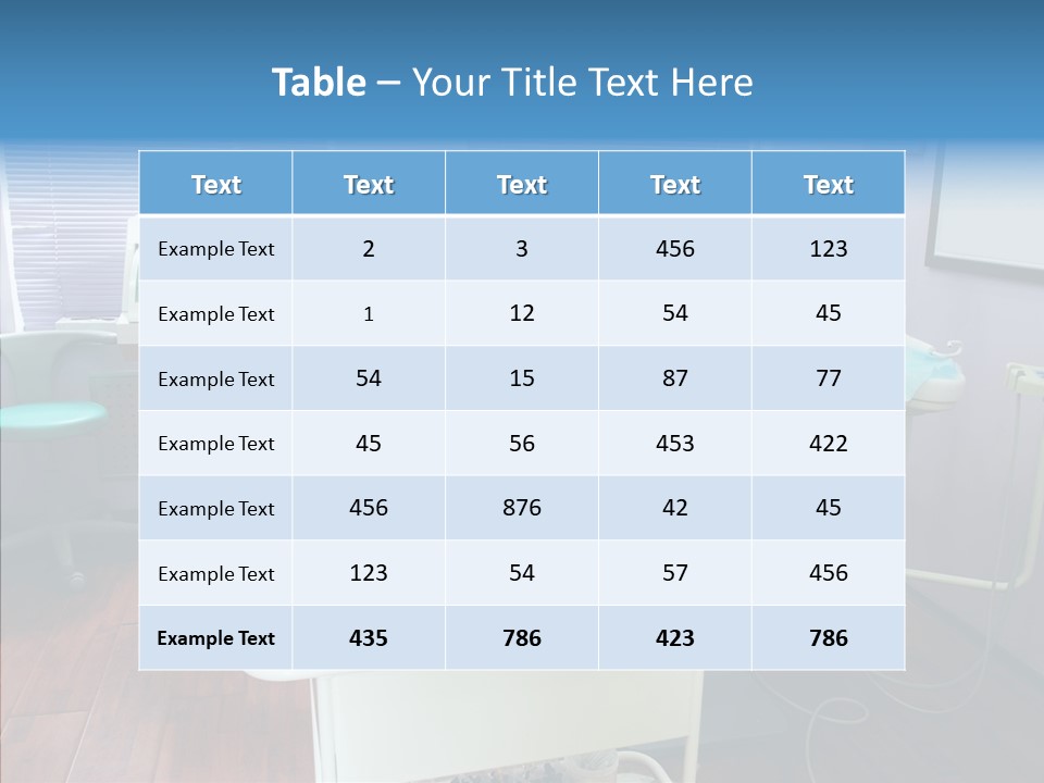 Hospital Healthcare Office PowerPoint Template