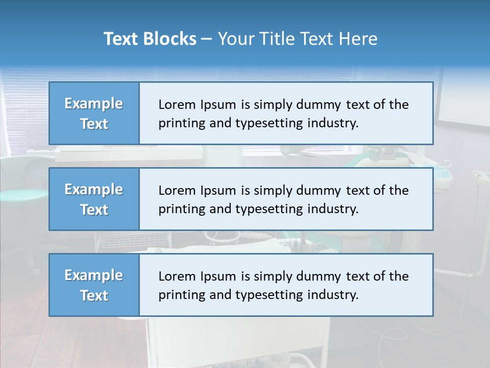 Hospital Healthcare Office PowerPoint Template