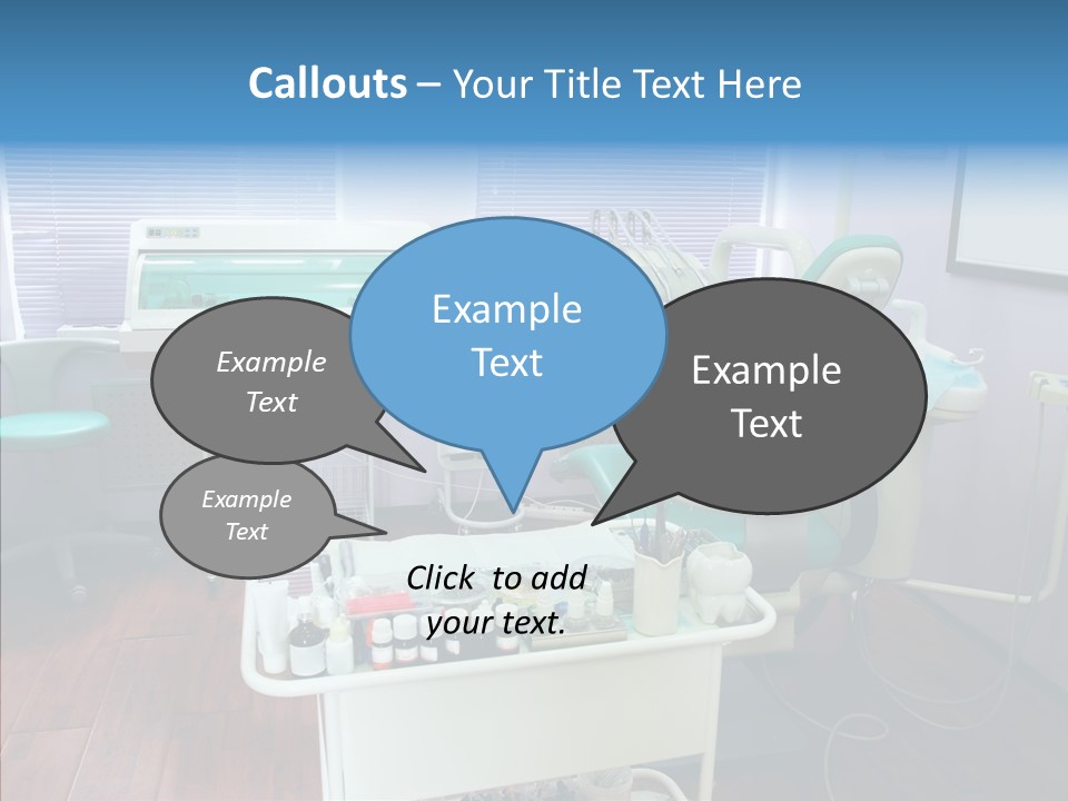 Hospital Healthcare Office PowerPoint Template