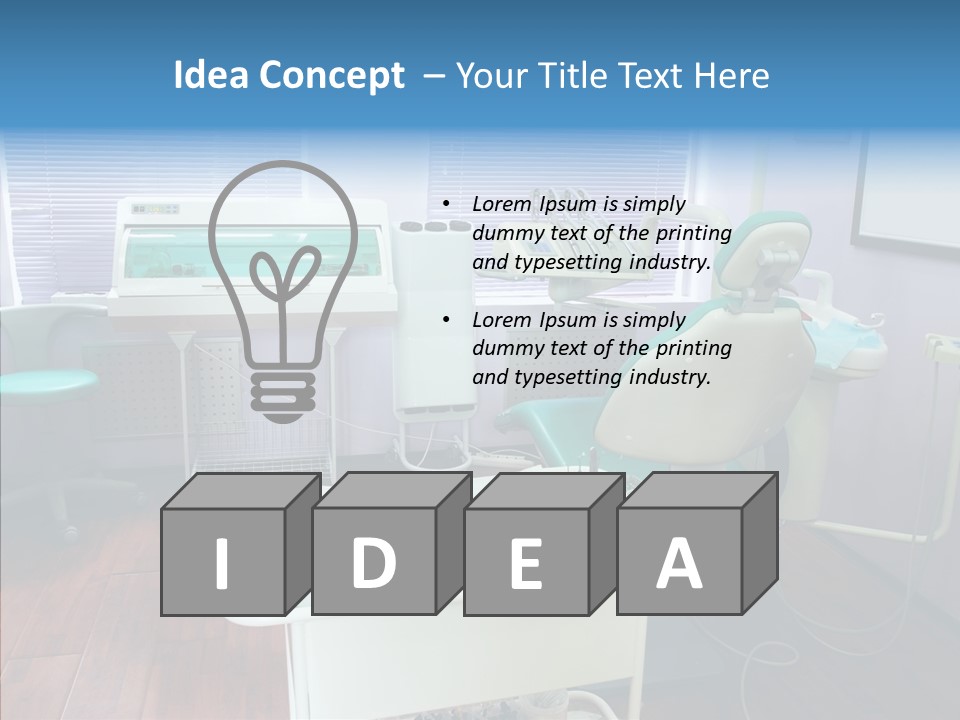 Hospital Healthcare Office PowerPoint Template