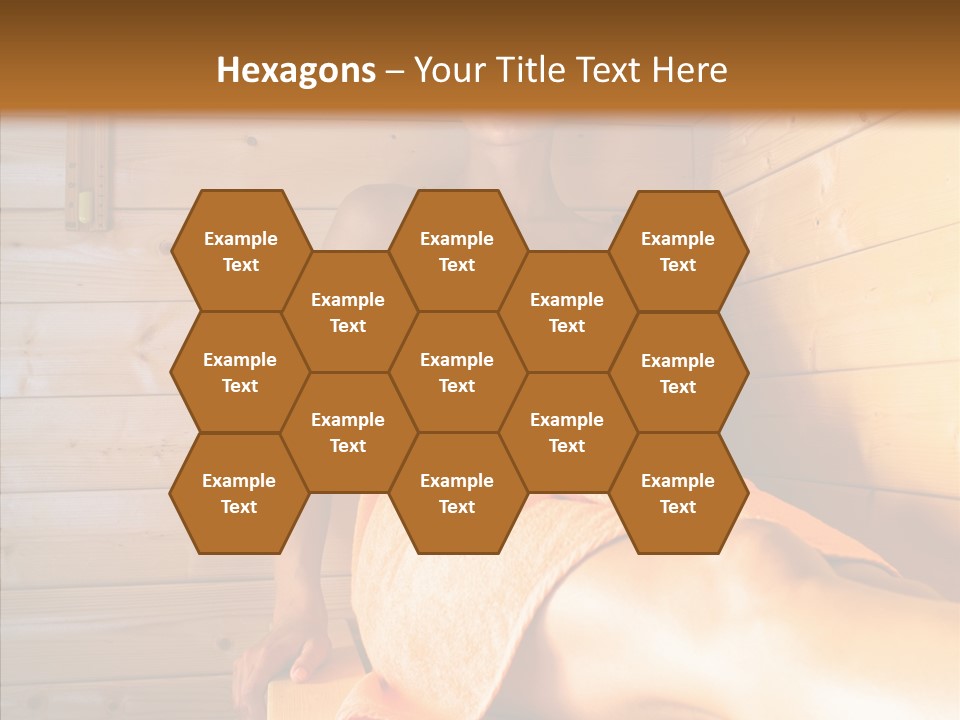 Woman Relaxation Leisure PowerPoint Template