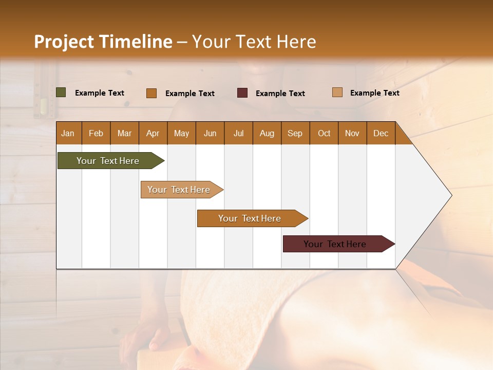 Woman Relaxation Leisure PowerPoint Template