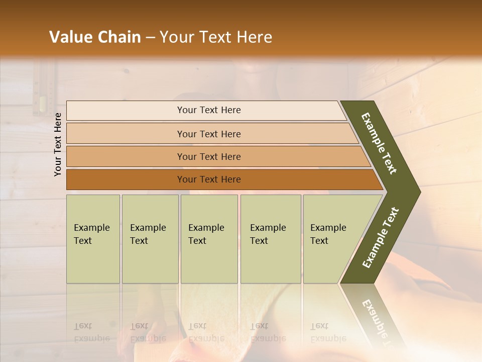 Woman Relaxation Leisure PowerPoint Template
