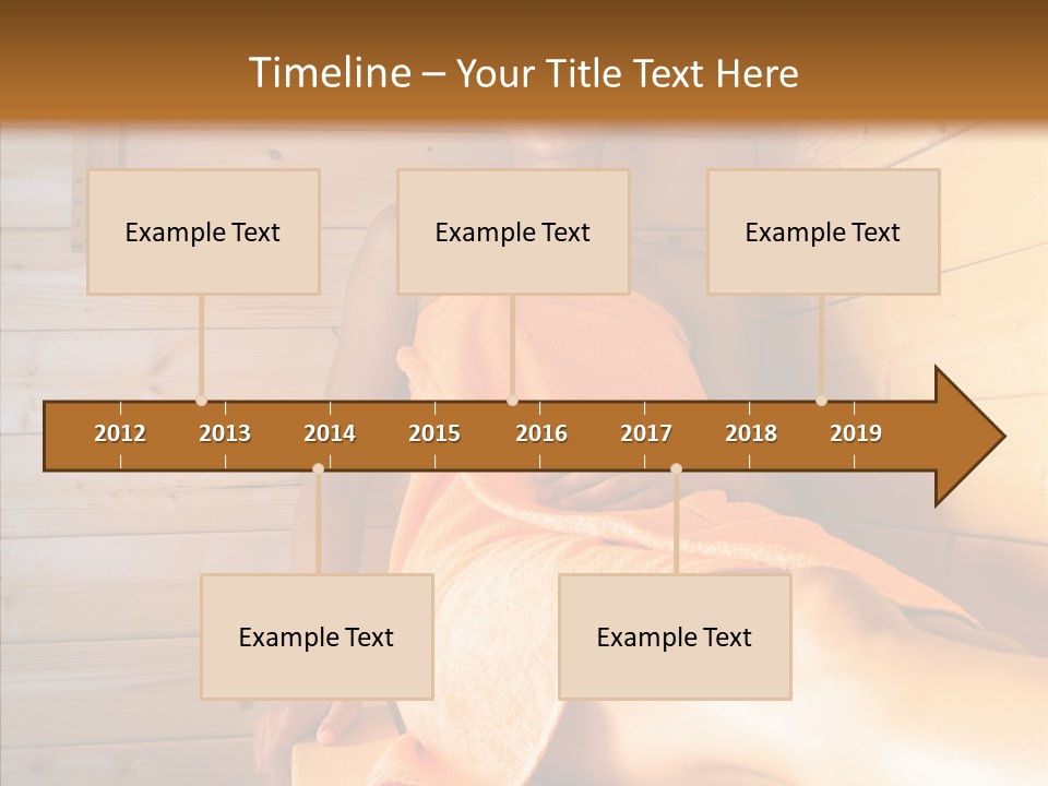 Woman Relaxation Leisure PowerPoint Template