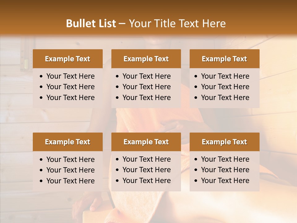 Woman Relaxation Leisure PowerPoint Template
