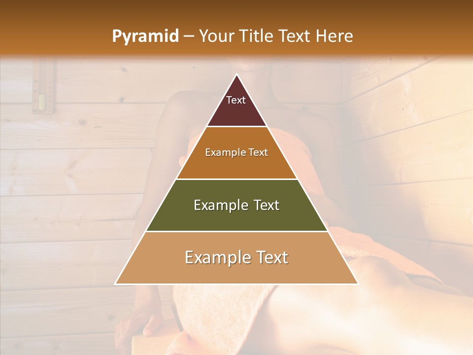 Woman Relaxation Leisure PowerPoint Template