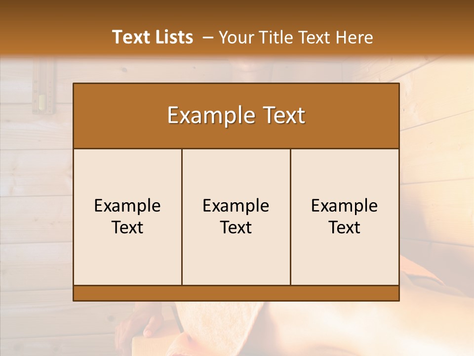 Woman Relaxation Leisure PowerPoint Template