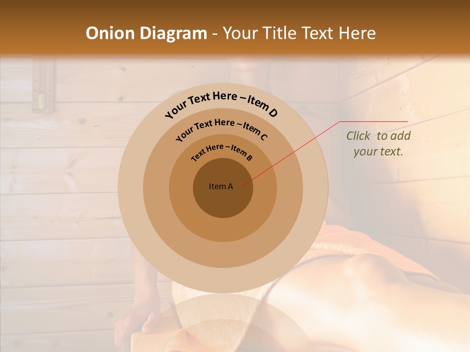 Woman Relaxation Leisure PowerPoint Template