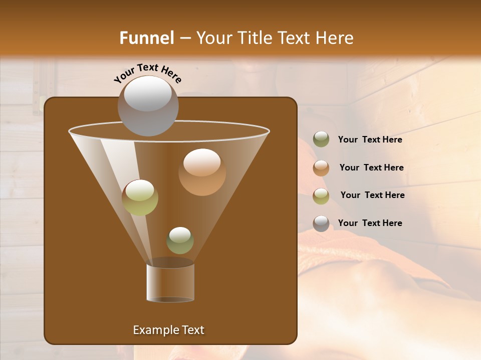 Woman Relaxation Leisure PowerPoint Template