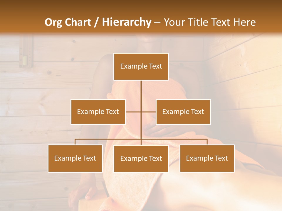 Woman Relaxation Leisure PowerPoint Template