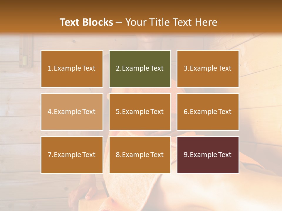 Woman Relaxation Leisure PowerPoint Template