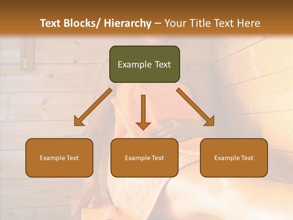 Woman Relaxation Leisure PowerPoint Template