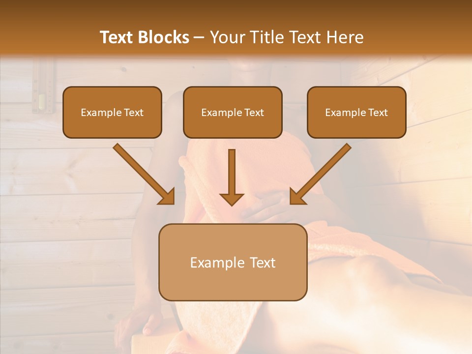Woman Relaxation Leisure PowerPoint Template
