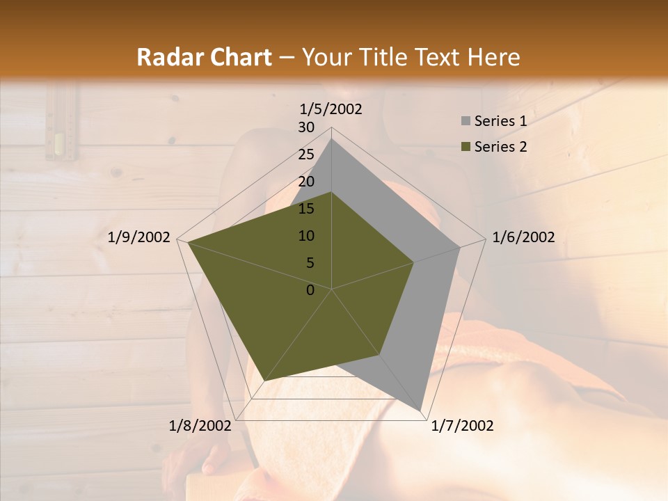 Woman Relaxation Leisure PowerPoint Template