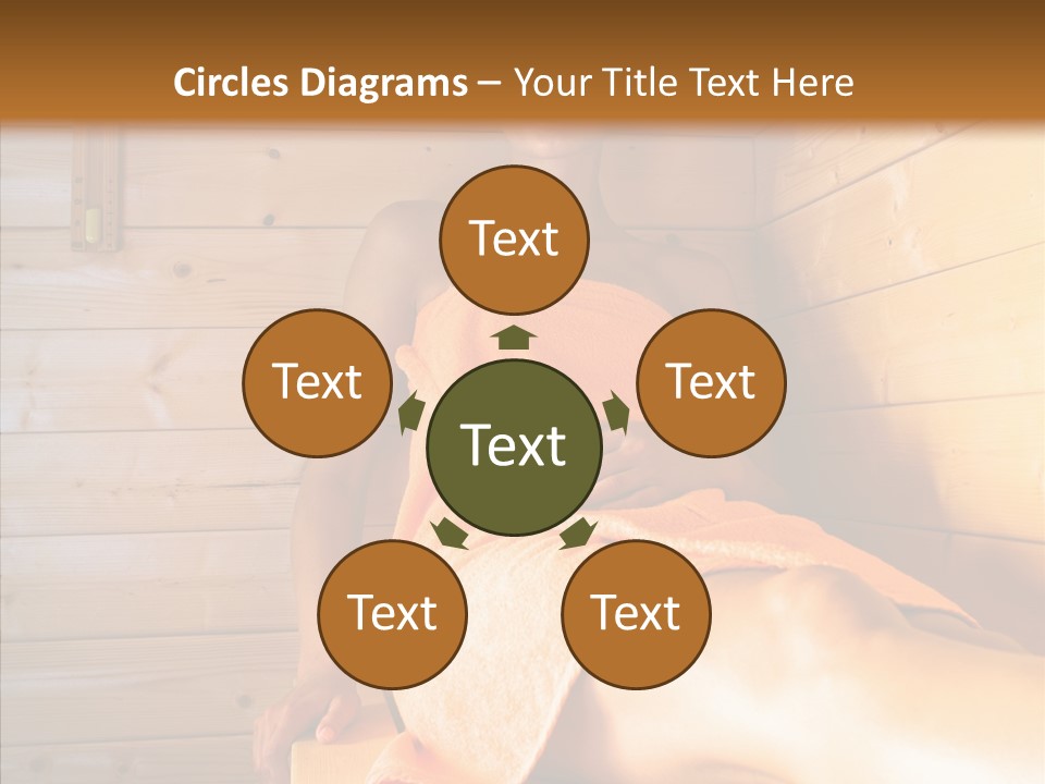 Woman Relaxation Leisure PowerPoint Template