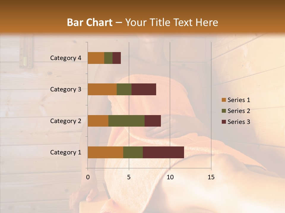 Woman Relaxation Leisure PowerPoint Template