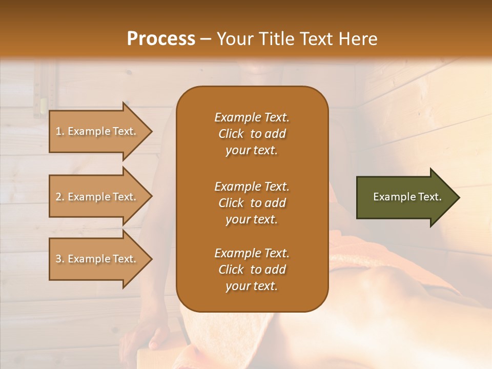 Woman Relaxation Leisure PowerPoint Template