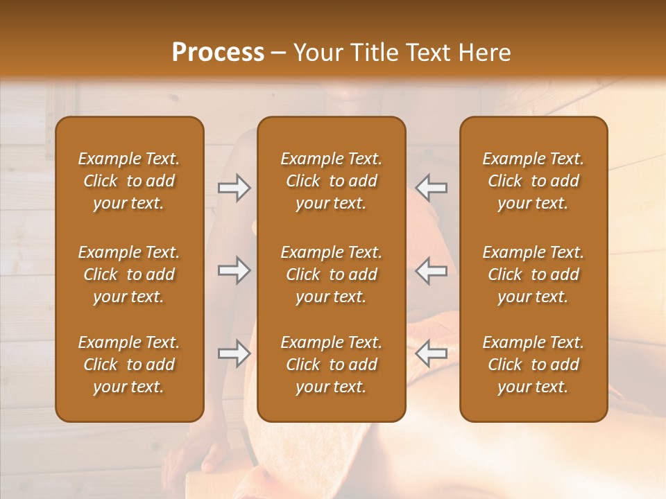Woman Relaxation Leisure PowerPoint Template