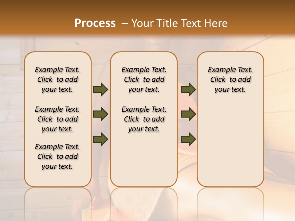 Woman Relaxation Leisure PowerPoint Template
