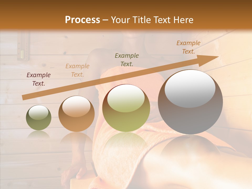 Woman Relaxation Leisure PowerPoint Template