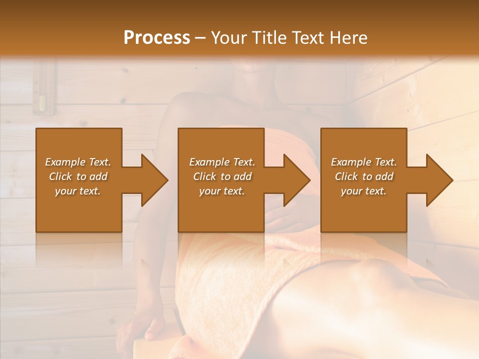 Woman Relaxation Leisure PowerPoint Template