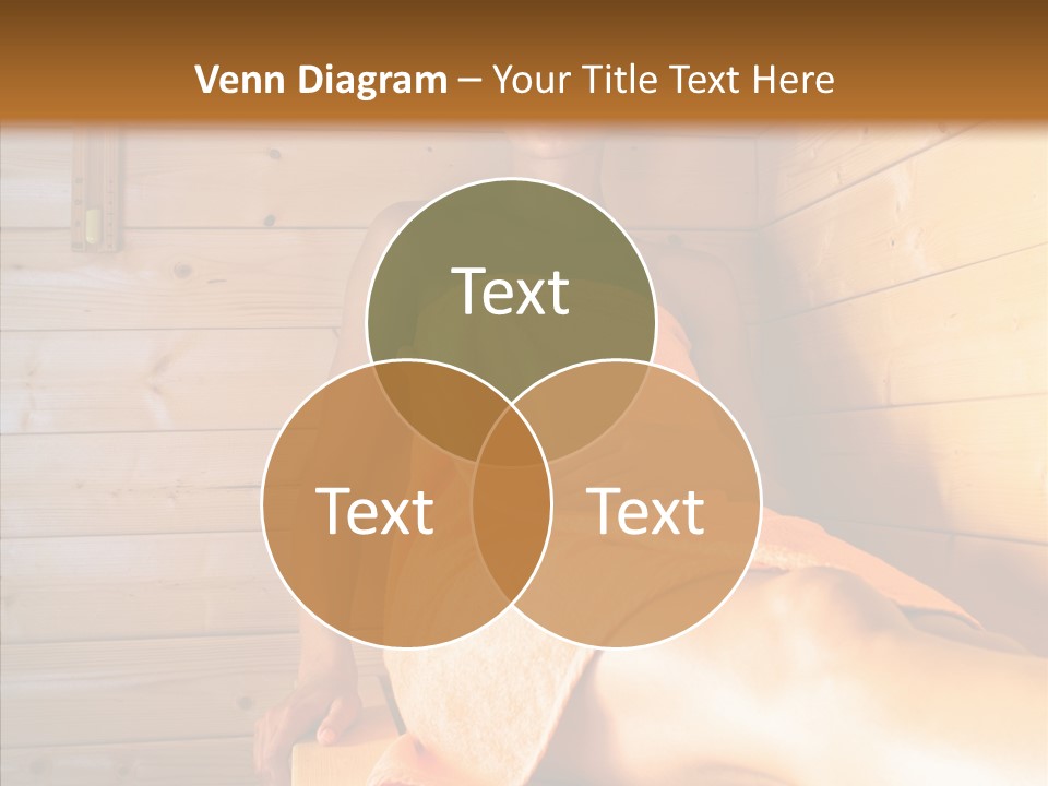 Woman Relaxation Leisure PowerPoint Template