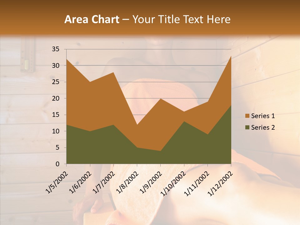 Woman Relaxation Leisure PowerPoint Template