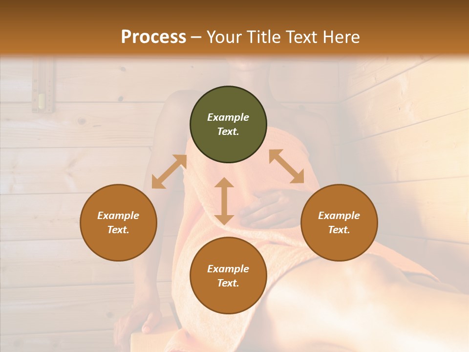 Woman Relaxation Leisure PowerPoint Template
