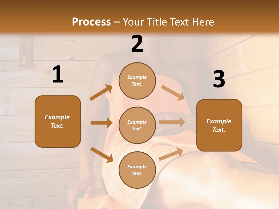 Woman Relaxation Leisure PowerPoint Template