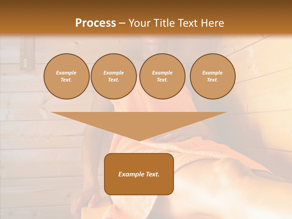 Woman Relaxation Leisure PowerPoint Template