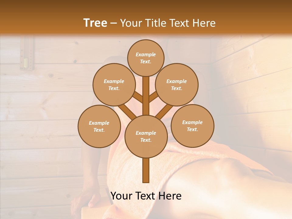 Woman Relaxation Leisure PowerPoint Template