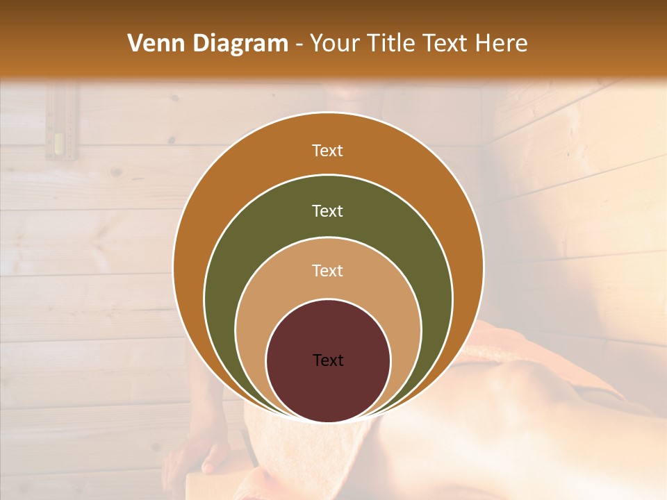 Woman Relaxation Leisure PowerPoint Template