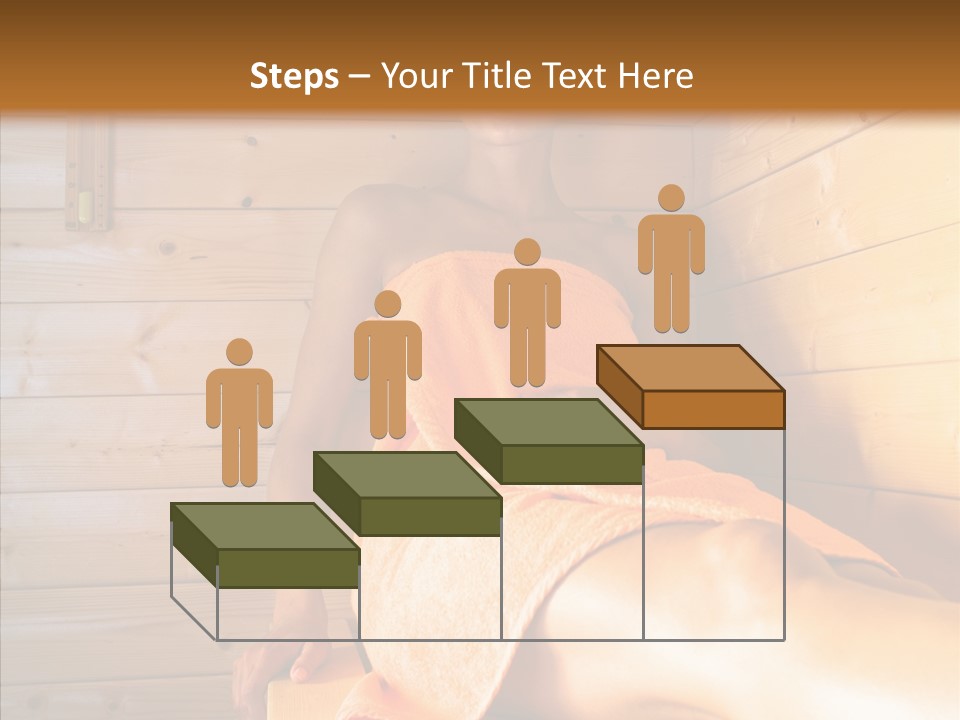 Woman Relaxation Leisure PowerPoint Template