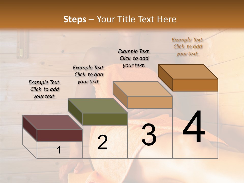 Woman Relaxation Leisure PowerPoint Template