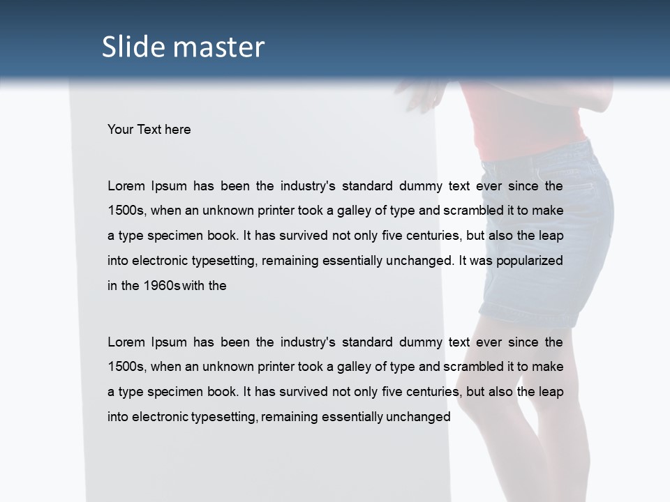 Table Trategy Per On PowerPoint Template