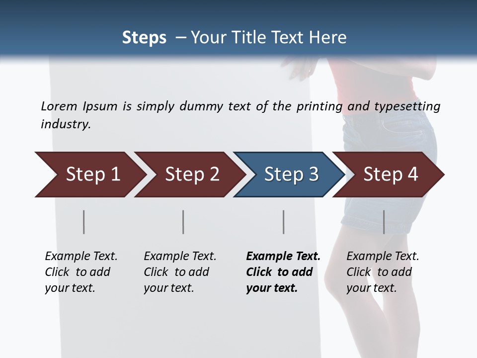 Table Trategy Per On PowerPoint Template