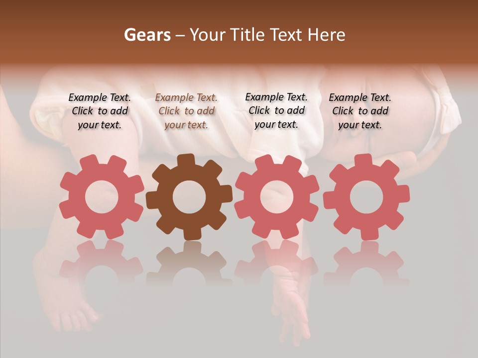 Father Safety Generation PowerPoint Template