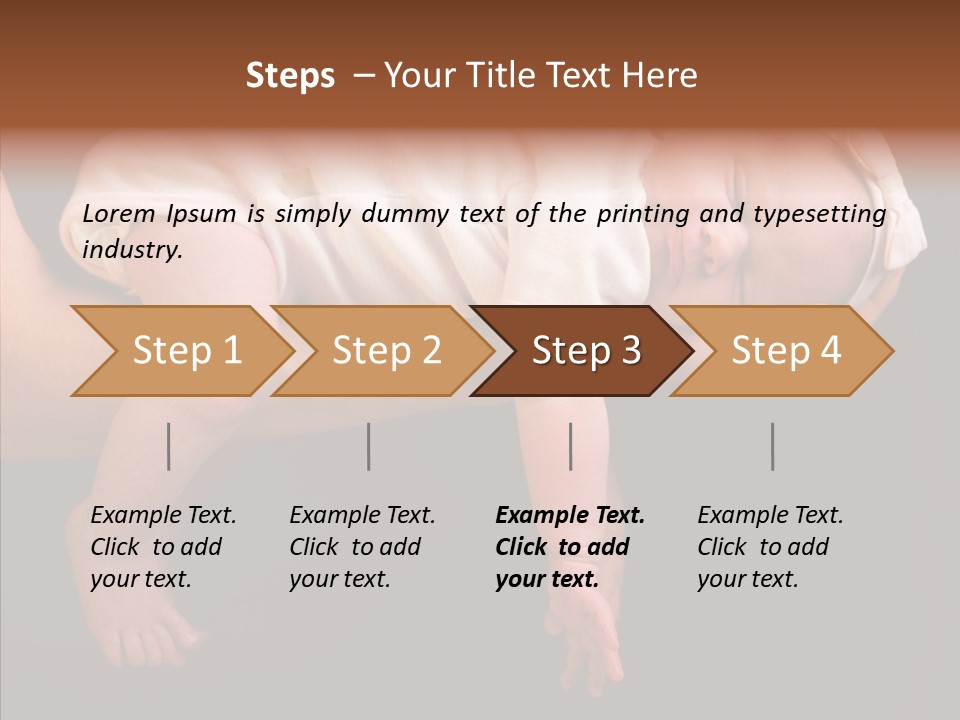 Father Safety Generation PowerPoint Template