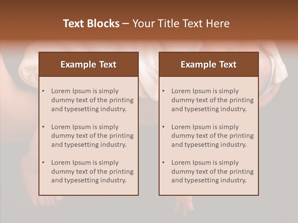 Father Safety Generation PowerPoint Template