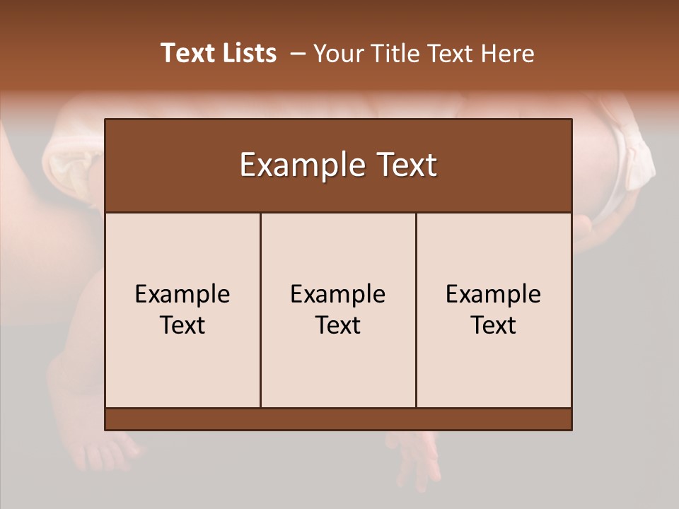 Father Safety Generation PowerPoint Template