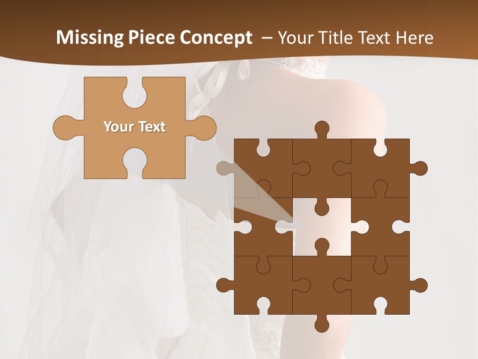 Celebration Bride Fiancee PowerPoint Template