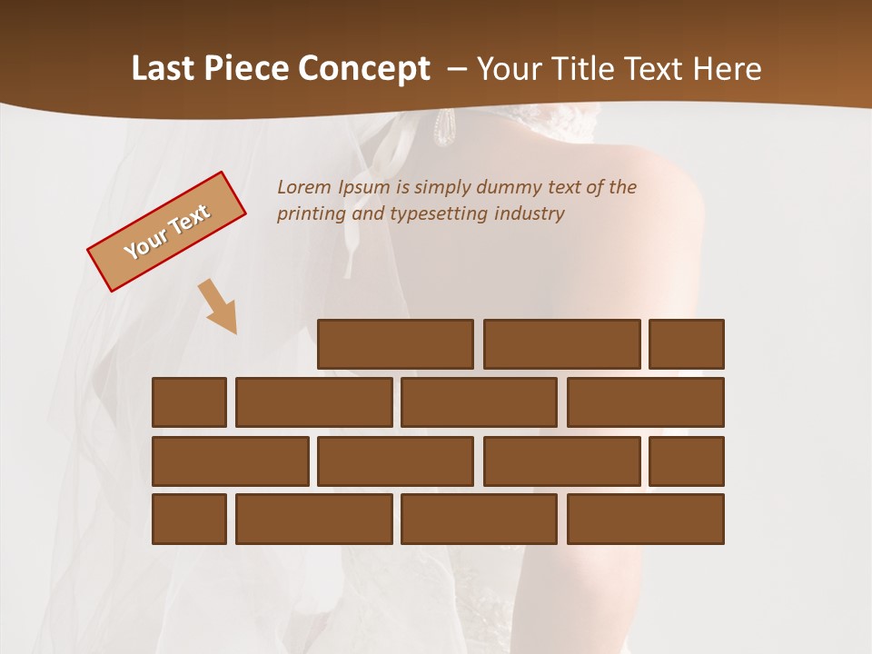 Celebration Bride Fiancee PowerPoint Template