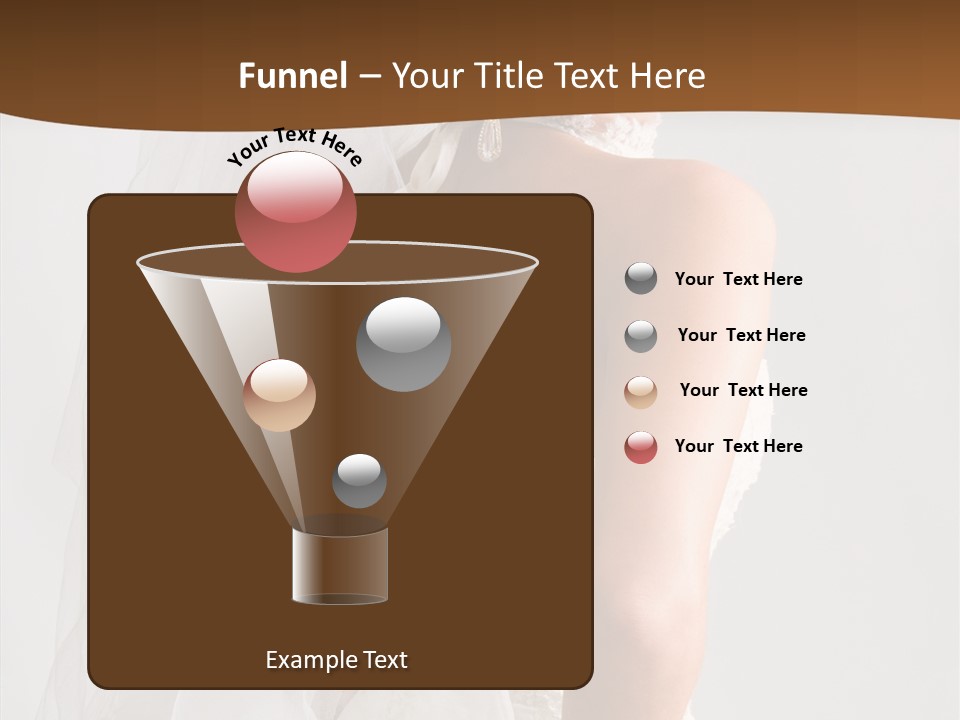 Celebration Bride Fiancee PowerPoint Template